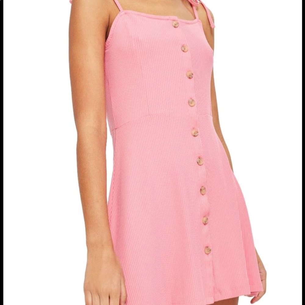 Topshop Ribbed Dress